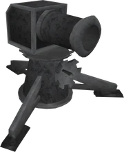 Dwarf multicannon detail