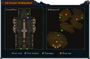 Artisans Workshop plan