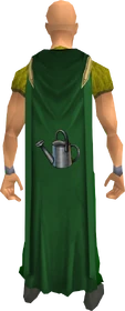 Farming cape equipped