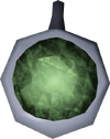 Jade amulet (unstrung) detail