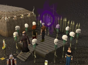 Begin de tutor bij het mini game icoontje op de kaart, praat met de Head Mystici om een rondleiding te krijgen