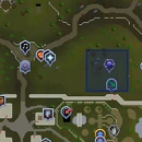 Flickering wisp location