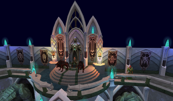 Elf city teaser - Iorwerth clan chained hellhounds