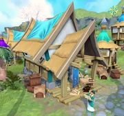 Lidylla's house on Waiko.