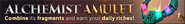 Alchemist's amulet lobby banner