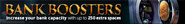 Bank Boosters lobby banner