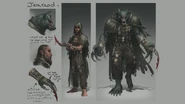 Concept art of Jerrod.