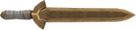 Bronze sword detail
