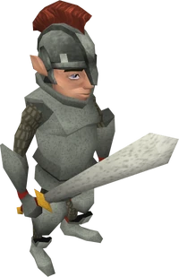 Gnome guard sword