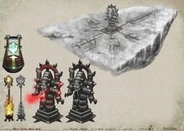 Concept art of the Ritual marker.