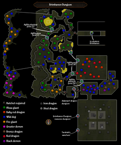 Brimhaven Dungeon map