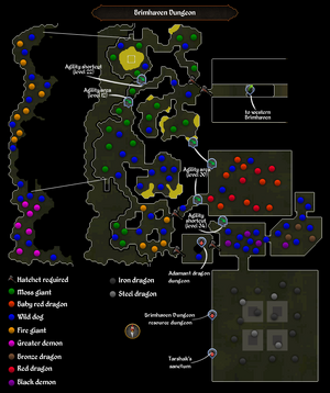 Brimhaven Dungeon map