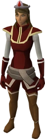 Blood tiara equipped