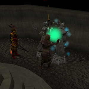 Arianwyn reviving Baxtorian