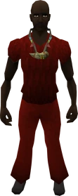 Amulet of zealots equipped