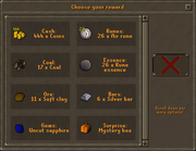 Random event gift (F2P) interface