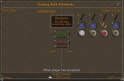 Teleport trading scam