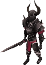 Animated Black Armour