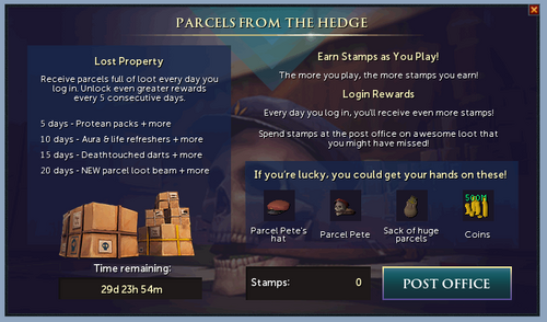 Parcels from the Hedge (March 2019) update image 1.png