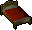 Wooden bed icon