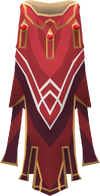 Hooded completionist cape detail