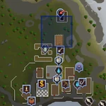 Sinkholes (Catherby) location