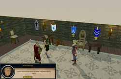 Prince Brand suggests that the player gets Queen Sigrid and King Vargas to marry.