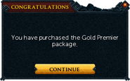 Redeemed for the gold tier Premier Club