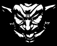 Bandos' face, as seen on the back of The Chosen Commander promotional hoodie.