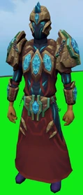 Tectonic armour equipped