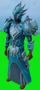 Elite tectonic armour (ice) equipped