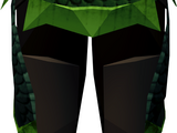 Green dragonhide chaps