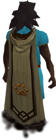 Hunter master cape equipped