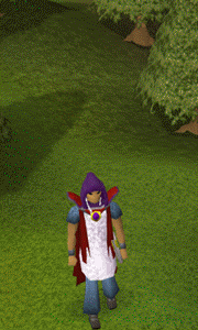 Gracz wykonujący animacje Cooking Cape