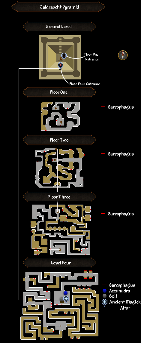 Jaldraocht Pyramid map