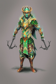 Cadarn ranged warrior concept art