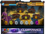 Treasure Hunter Clairvoyance interface