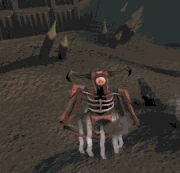 The Chaos Elemental dying