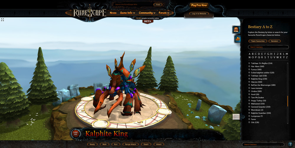 RuneScape Bestiary - The RuneScape Wiki