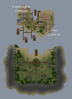 Void Knights' Outpost map
