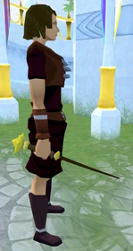 Master wand equipped