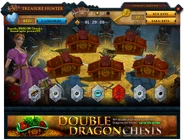 The interface during dragon chests promotion