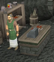 Reggie en zijn winkel