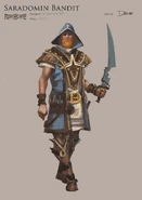 Saradominist warbandit concept art.jpg (738 KB) Concept art of a Saradominist bandit.
