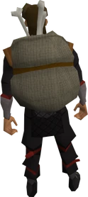 Bonesack equipped