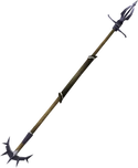 Zamorakian spear detail