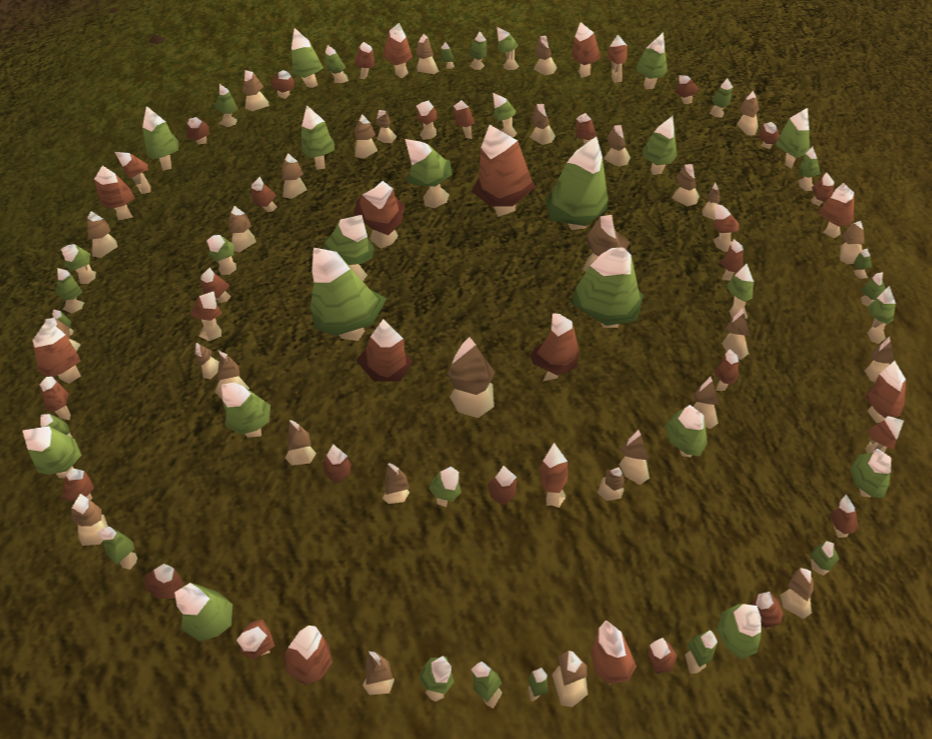 Suggestion: There are currently 19 empty fairy ring code