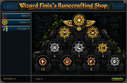 Wizard Finix's Runecrafting Shop (Esteem)