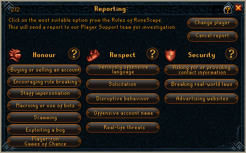 Mouse keys, RuneScape Wiki