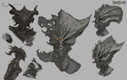 Concept art of Mah.